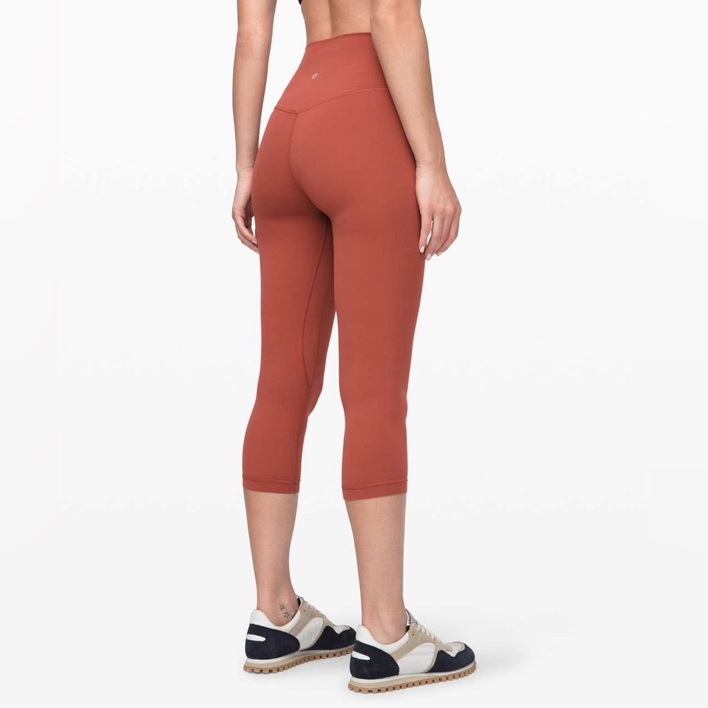 Lululemon Align High Rise Crop Activewear Workout Gym Running Leggings - Picture 2 of 11